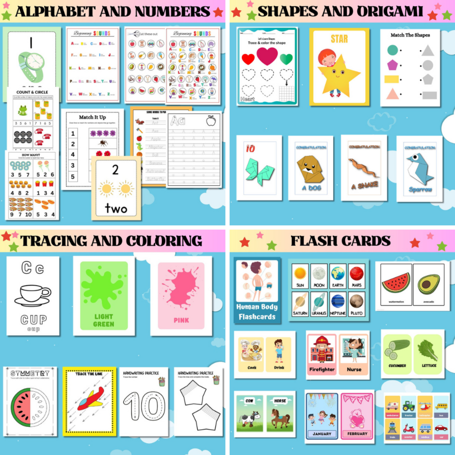 11,000+ Pages Of Toddler Worksheets