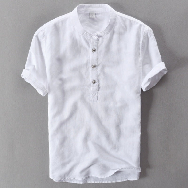 Casual Cotton-Linen Shirts