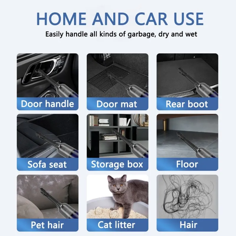 High Suction Power Car Vacuum