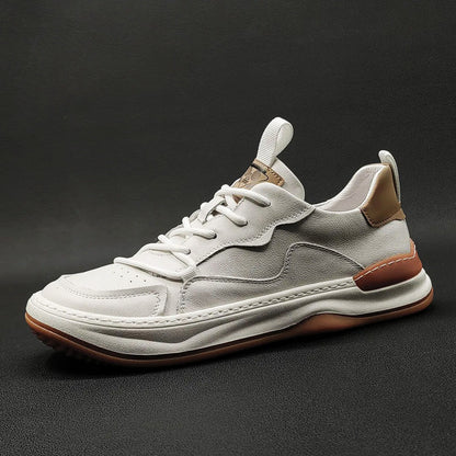 SkyVoyager Leather Sneaker