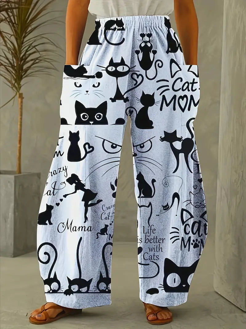 Wild Cat Vibes Women Pant