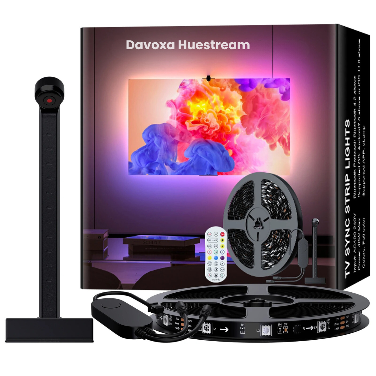 Copy WideBundle of Davoxa™ HueStream - Transform Every View With Next-Level Lighting