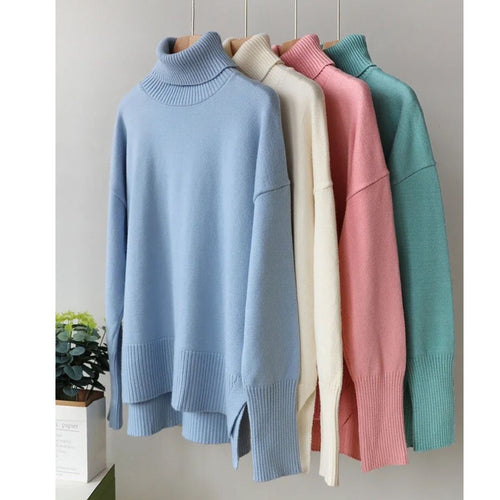 Womens Chantaline Turtlenecks