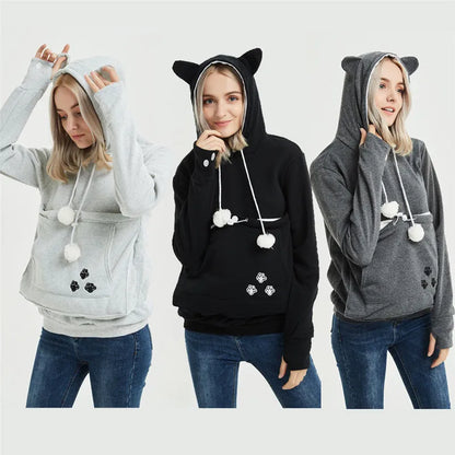 Dog Pouch Hoodie