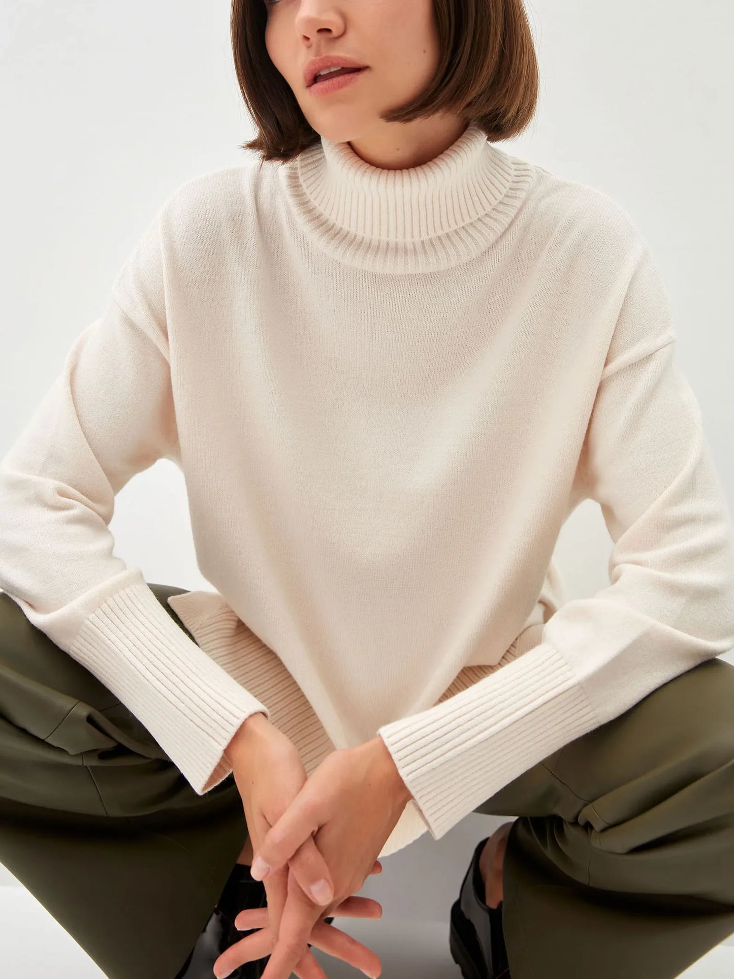 Womens Chantaline Turtlenecks