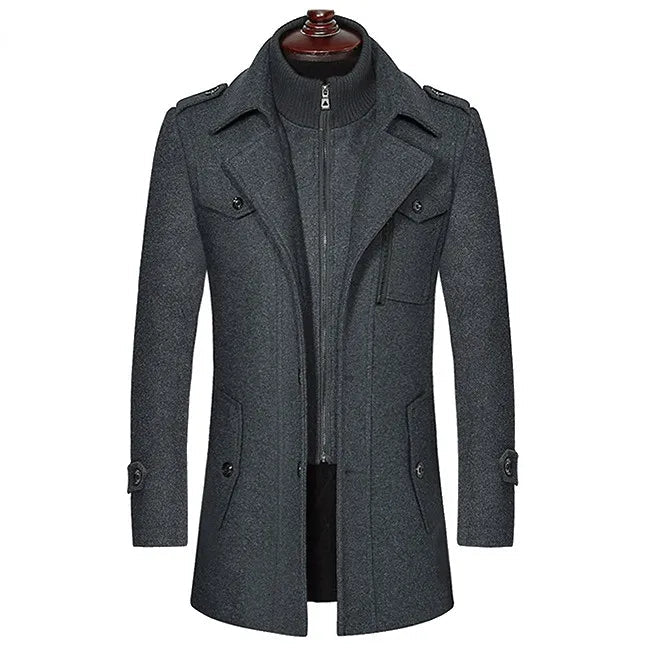 Pent Deevoîr Prestige Wool Overcoat