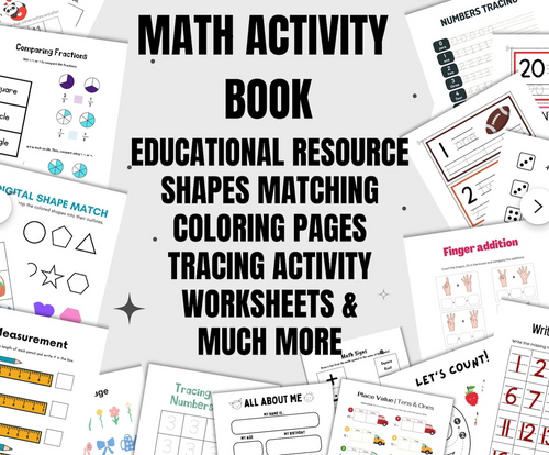 Full Math Activity Book