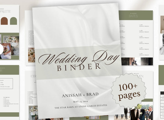 Ultimate Wedding Day Binder | Wedding Checklist | Bridesmaid Proposal Template