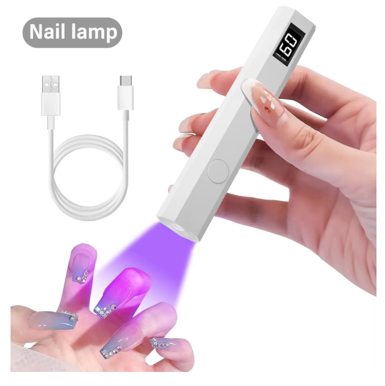 UV Light For Press On Nail Set