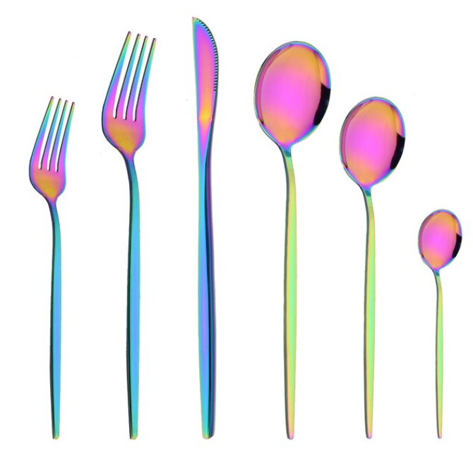 Violet Opulence Cutlery Set