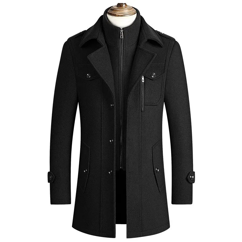 Pent Deevoîr Prestige Wool Overcoat