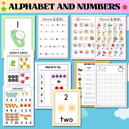 11,000+ Preschool, Kindergarten Worksheets