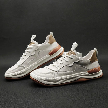 SkyVoyager Leather Sneaker