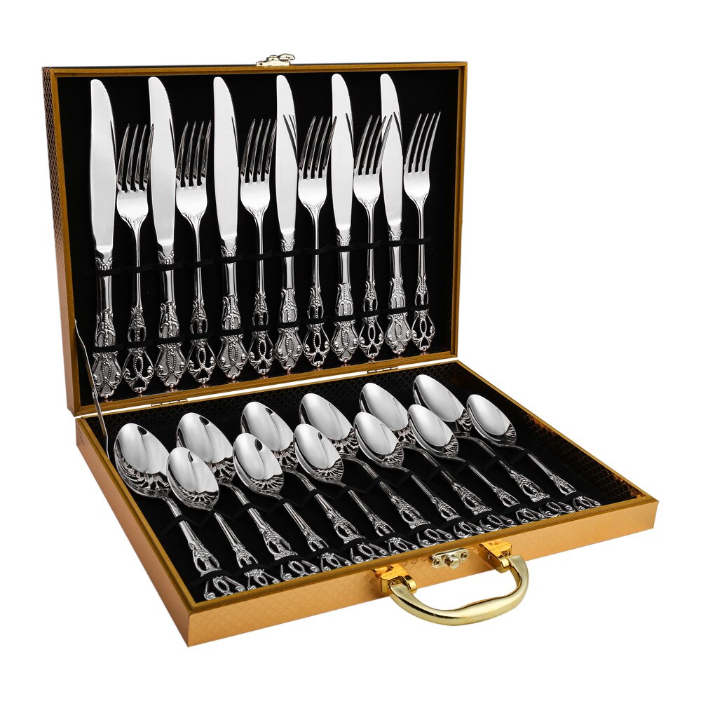 European Style 24-Piece Tableware Set