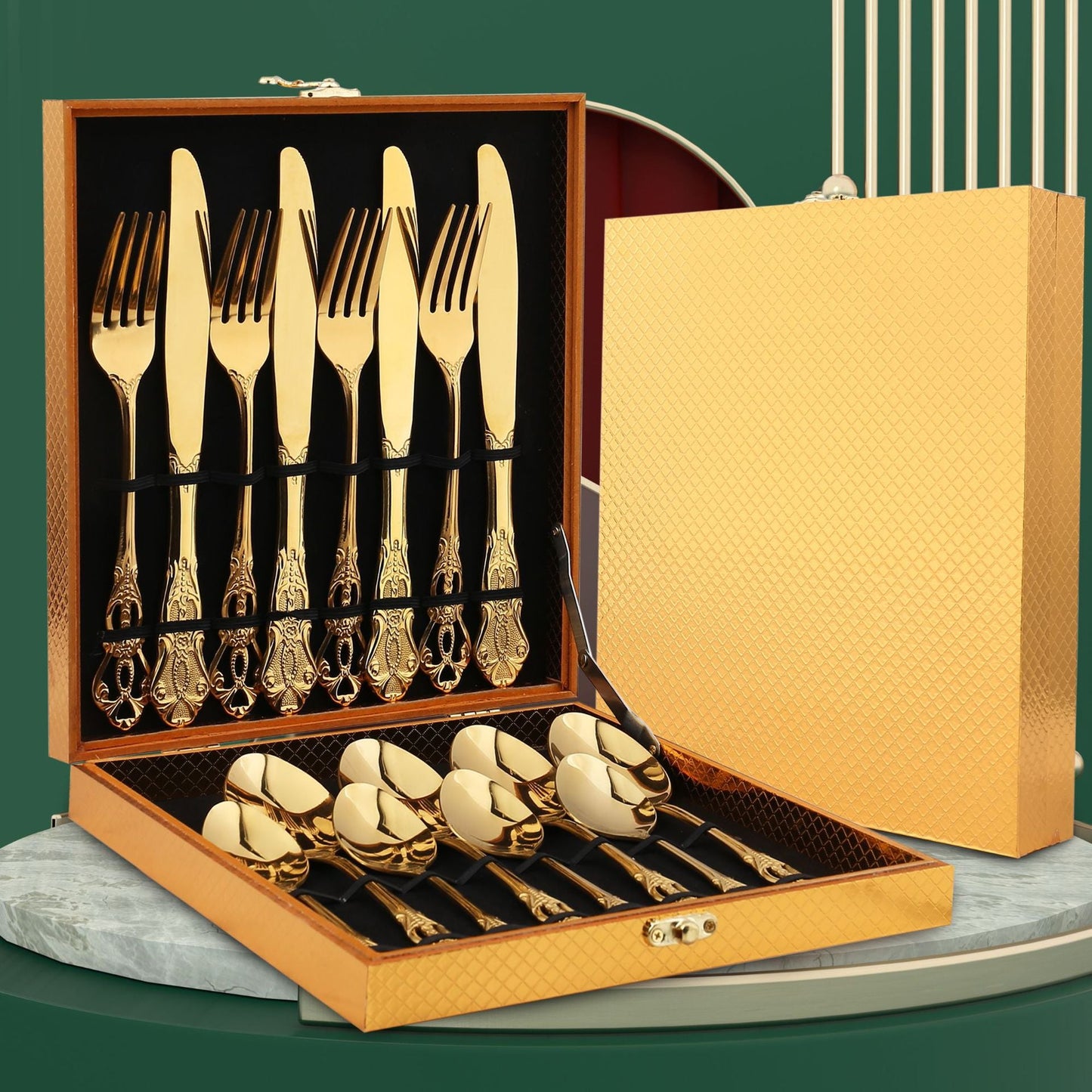 European Style 24-Piece Tableware Set