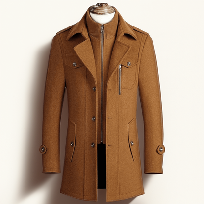 Pent Deevoîr Prestige Wool Overcoat