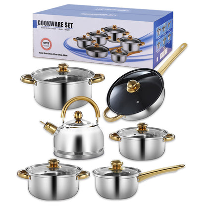 6pcs, SteelChef Cookware Set