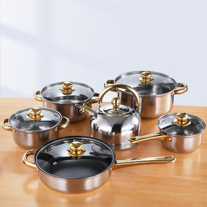 6pcs, SteelChef Cookware Set