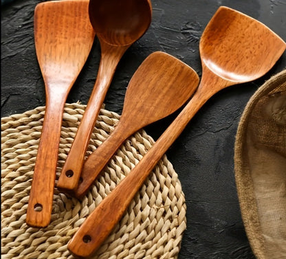 TimberTouch Wooden Utensil Set