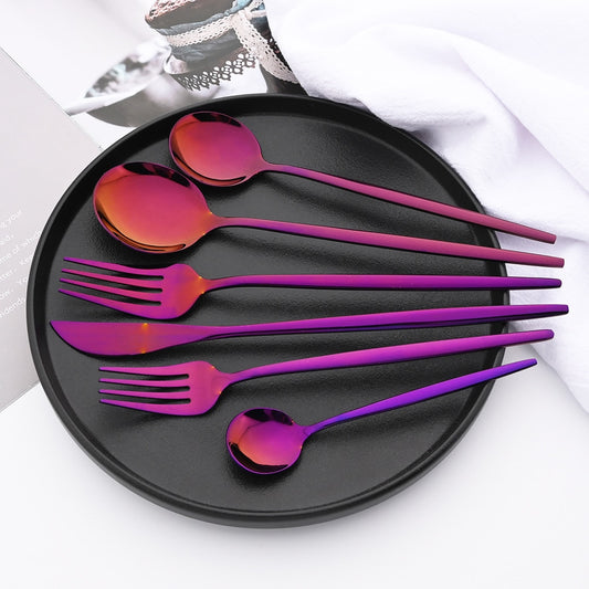 Violet Opulence Cutlery Set