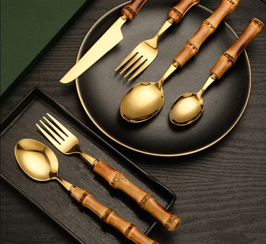 Bamboo Cutlery Set