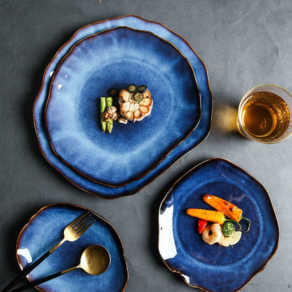 Davoxa™ Marine Glazed Ceramic Plates