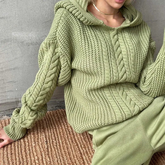 Velura™ CHUNKY KNITTED SWEATER