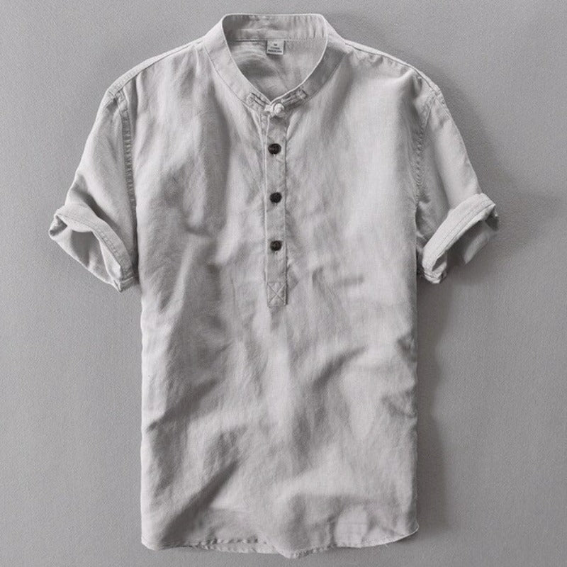 Casual Cotton-Linen Shirts
