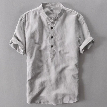 Casual Cotton-Linen Shirts