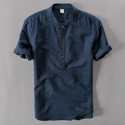 Casual Cotton-Linen Shirts